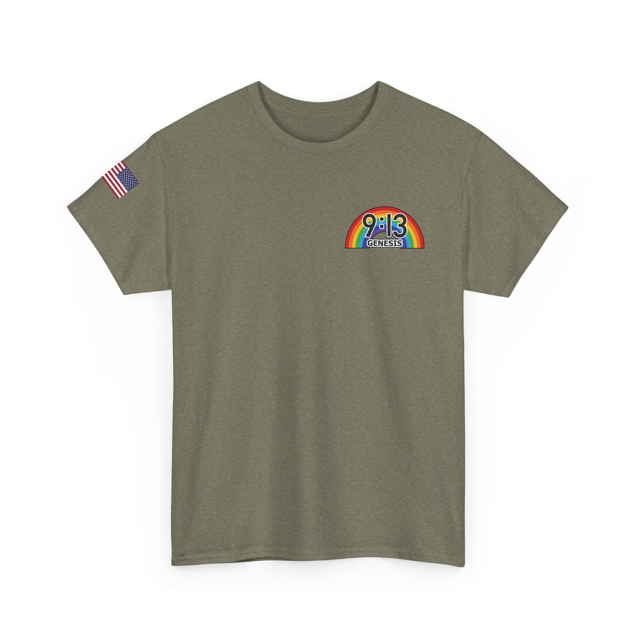 Genesis 9:13 | American Flag T-Shirt