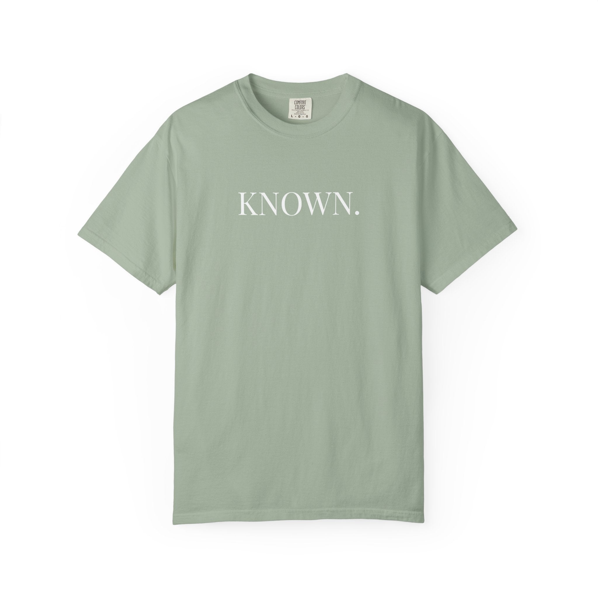 Known. Psalm 139 Scripture Tee