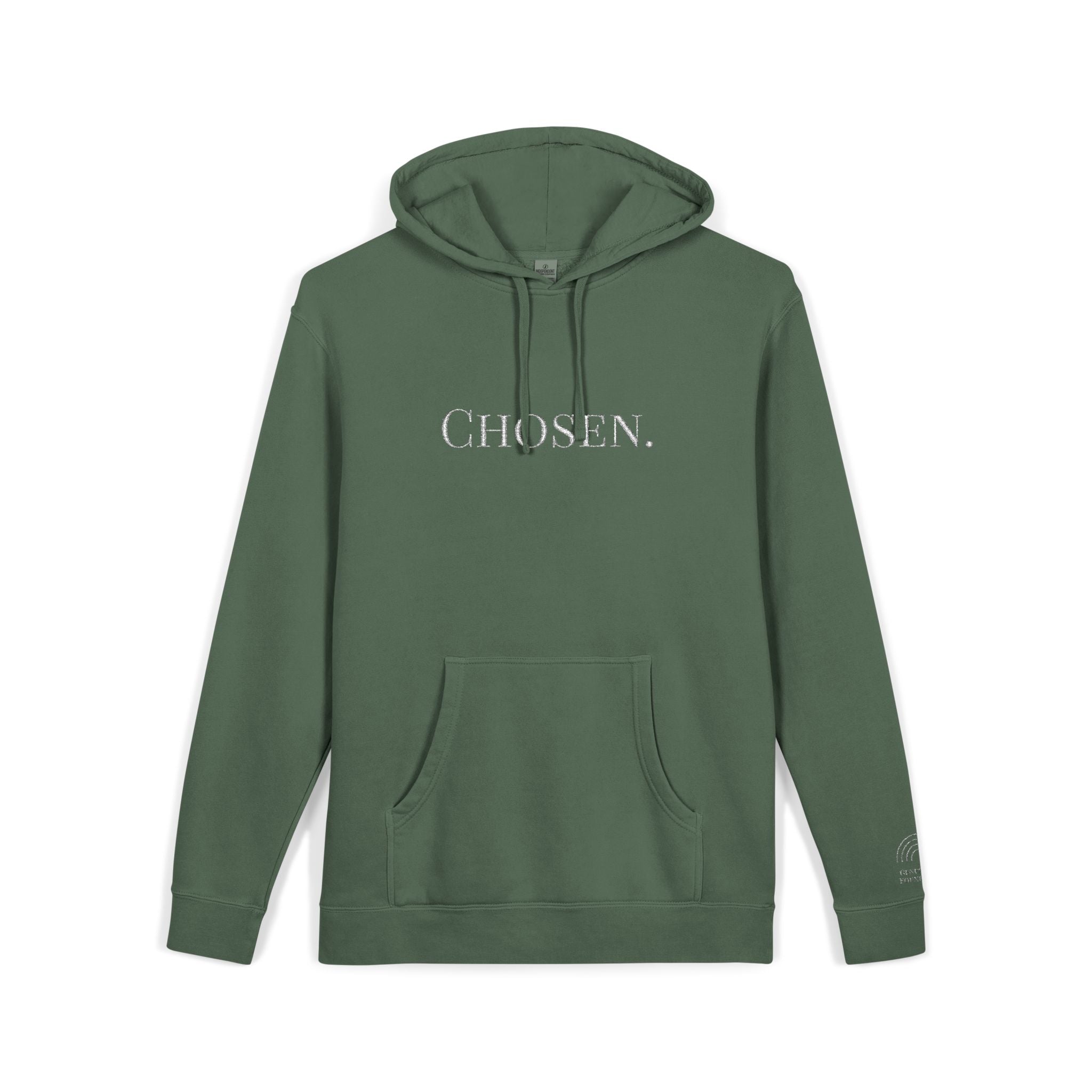 CHOSEN. Premium Embroidered Hoodie
