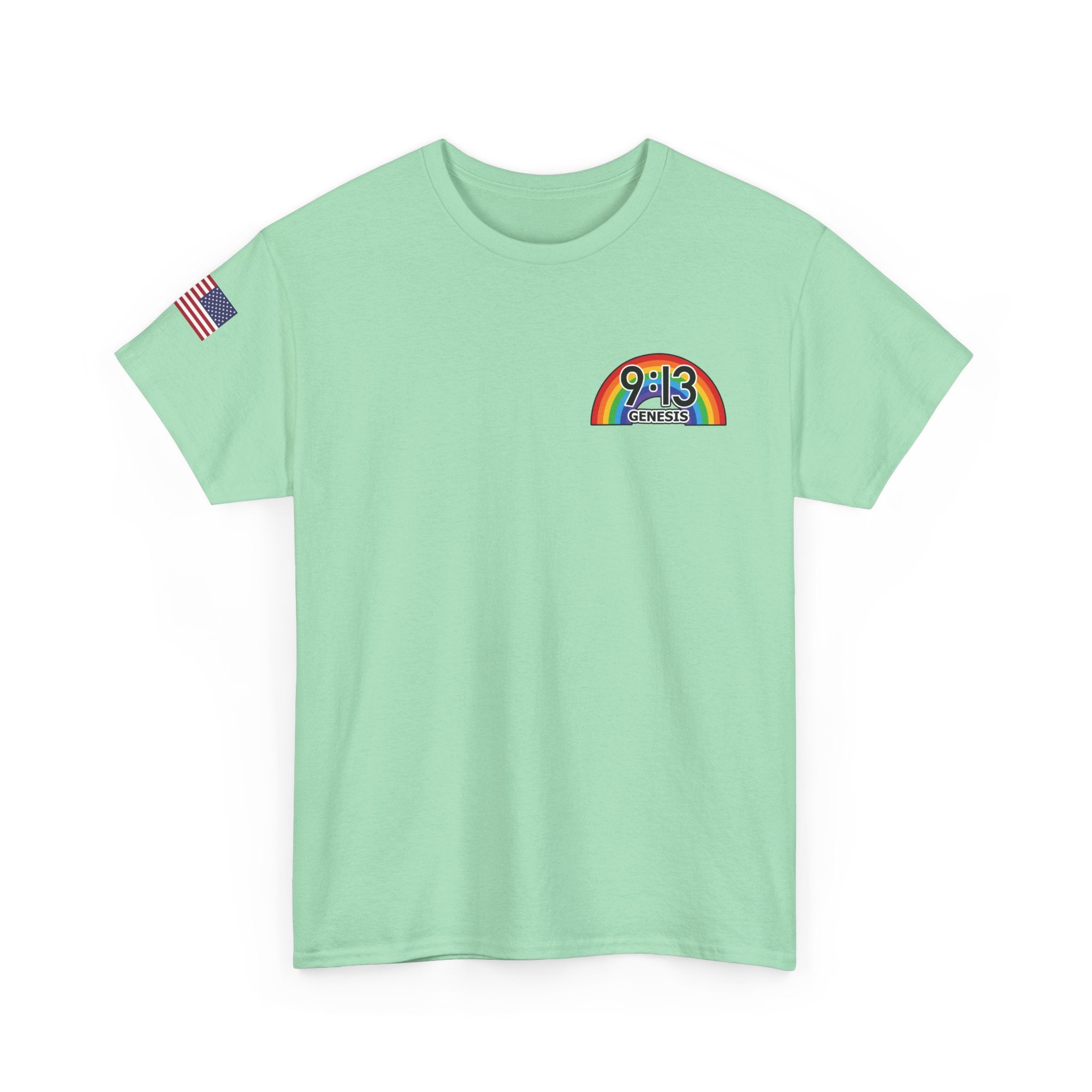 Genesis 9:13 | American Flag T-Shirt