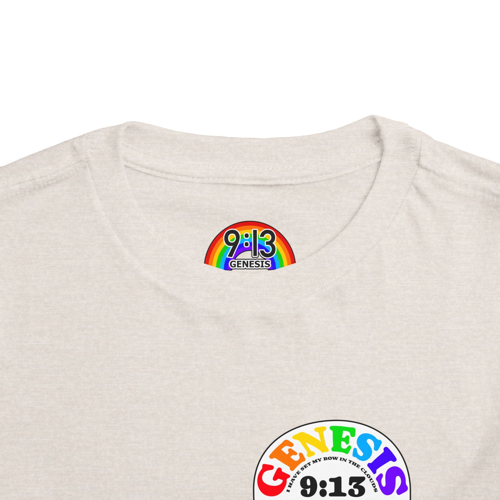 Toddler Tee — Noah’s Ark Genesis 9:13 tshirt