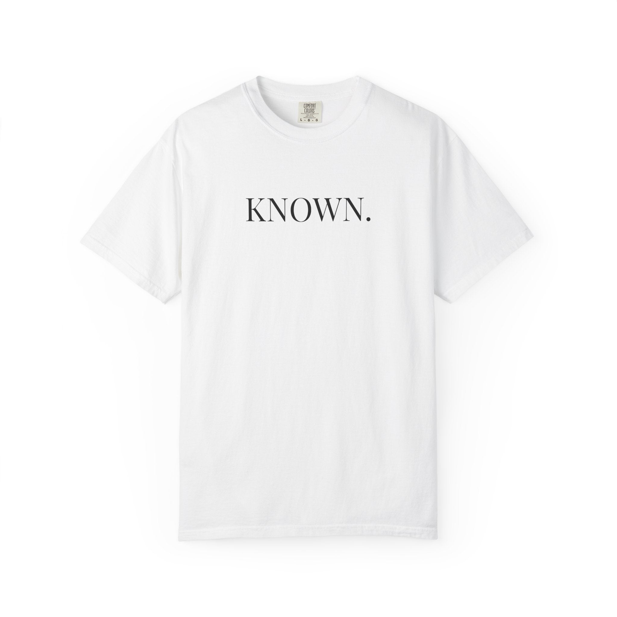 Known. Psalm 139 Scripture Tee