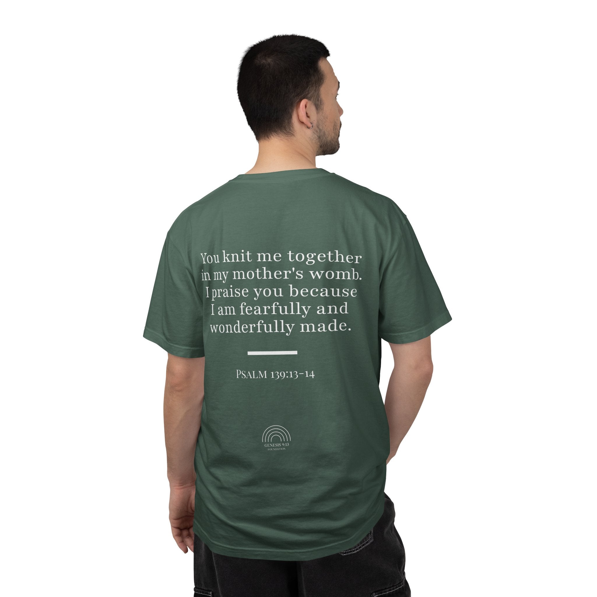 Known. Psalm 139 Scripture Tee