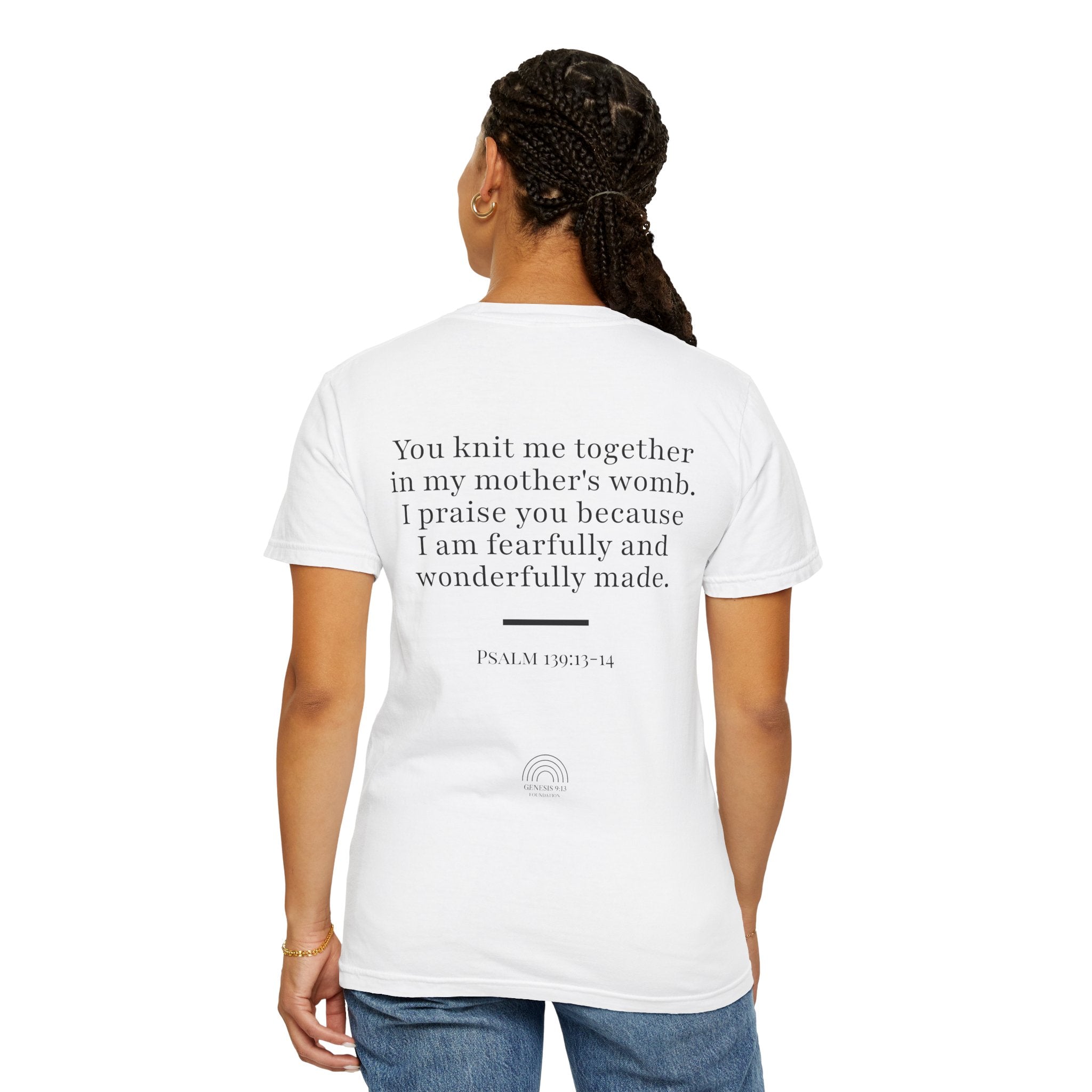 Known. Psalm 139 Scripture Tee