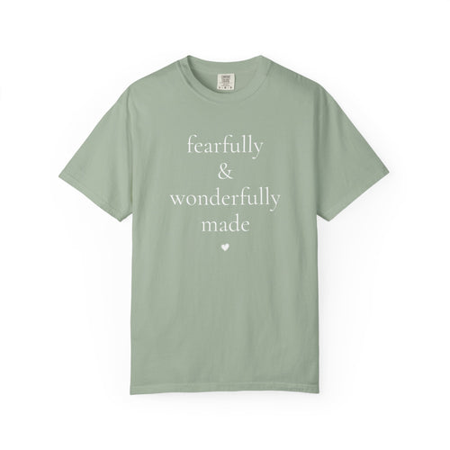 Fearfully & Wonderfully Made. Psalm 139:14 Tee