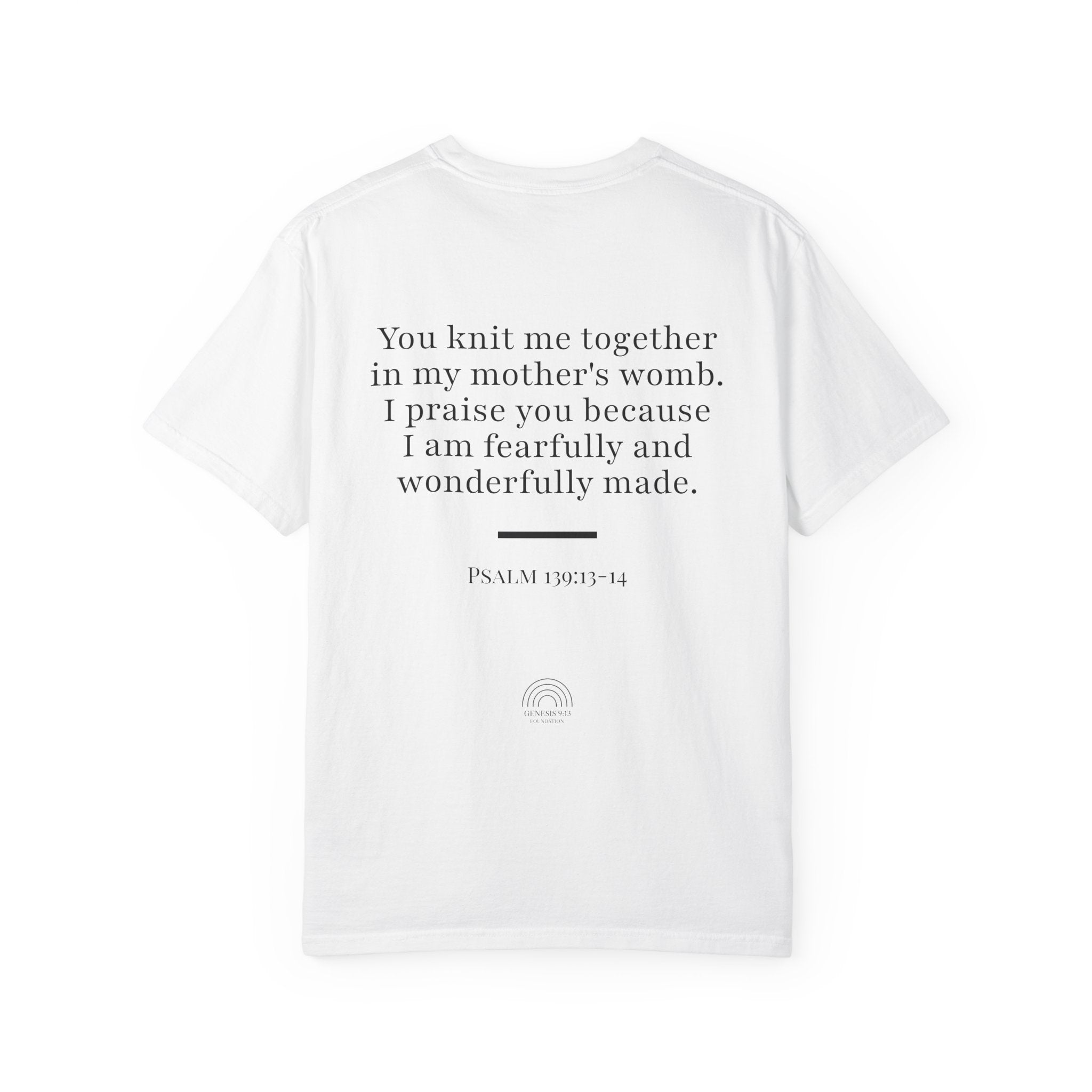 Known. Psalm 139 Scripture Tee