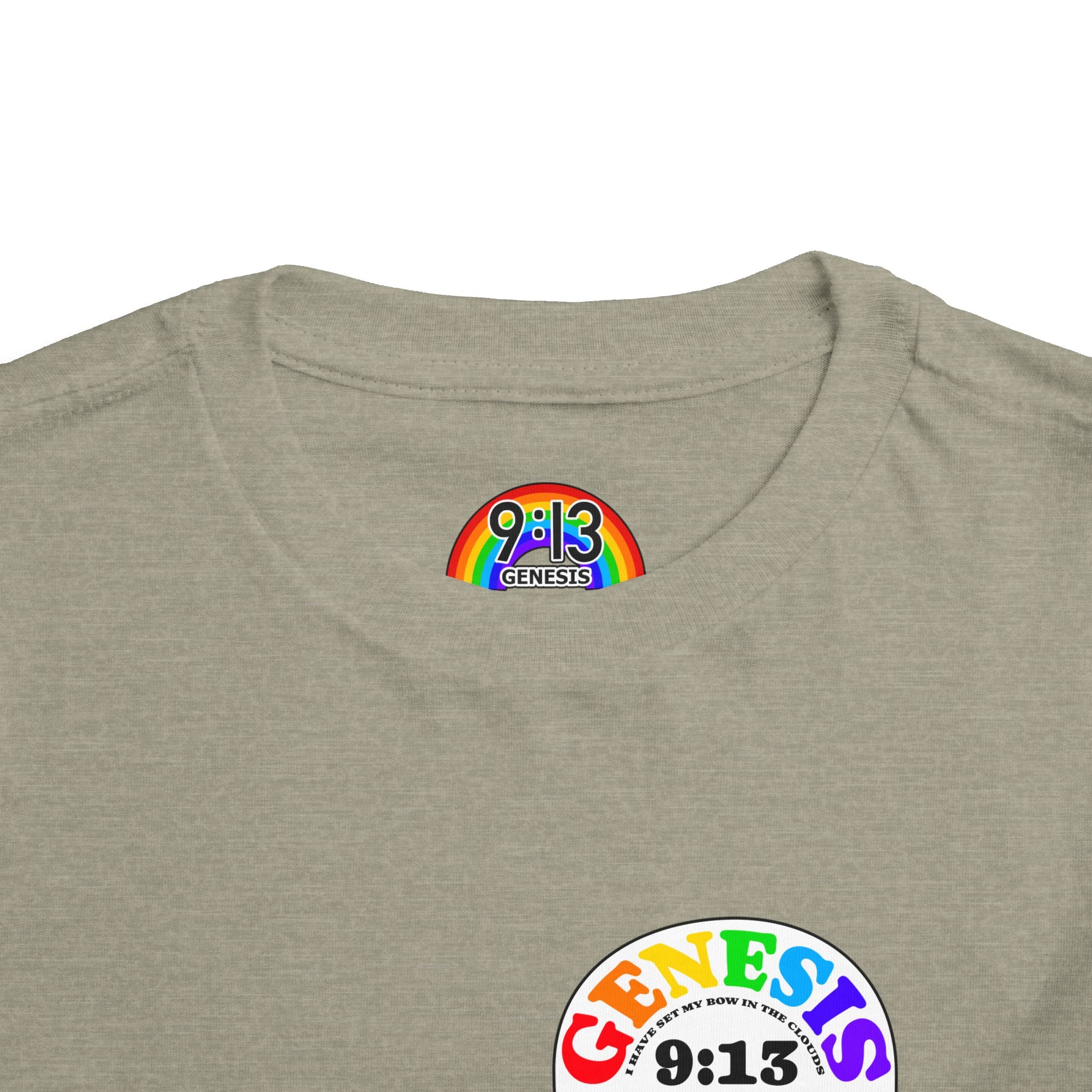 Toddler Tee — Noah’s Ark Genesis 9:13 tshirt