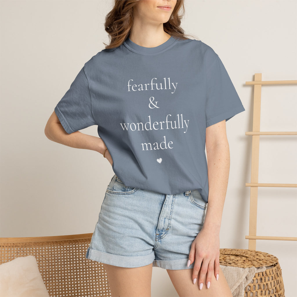 Fearfully & Wonderfully Made. Psalm 139:14 Tee