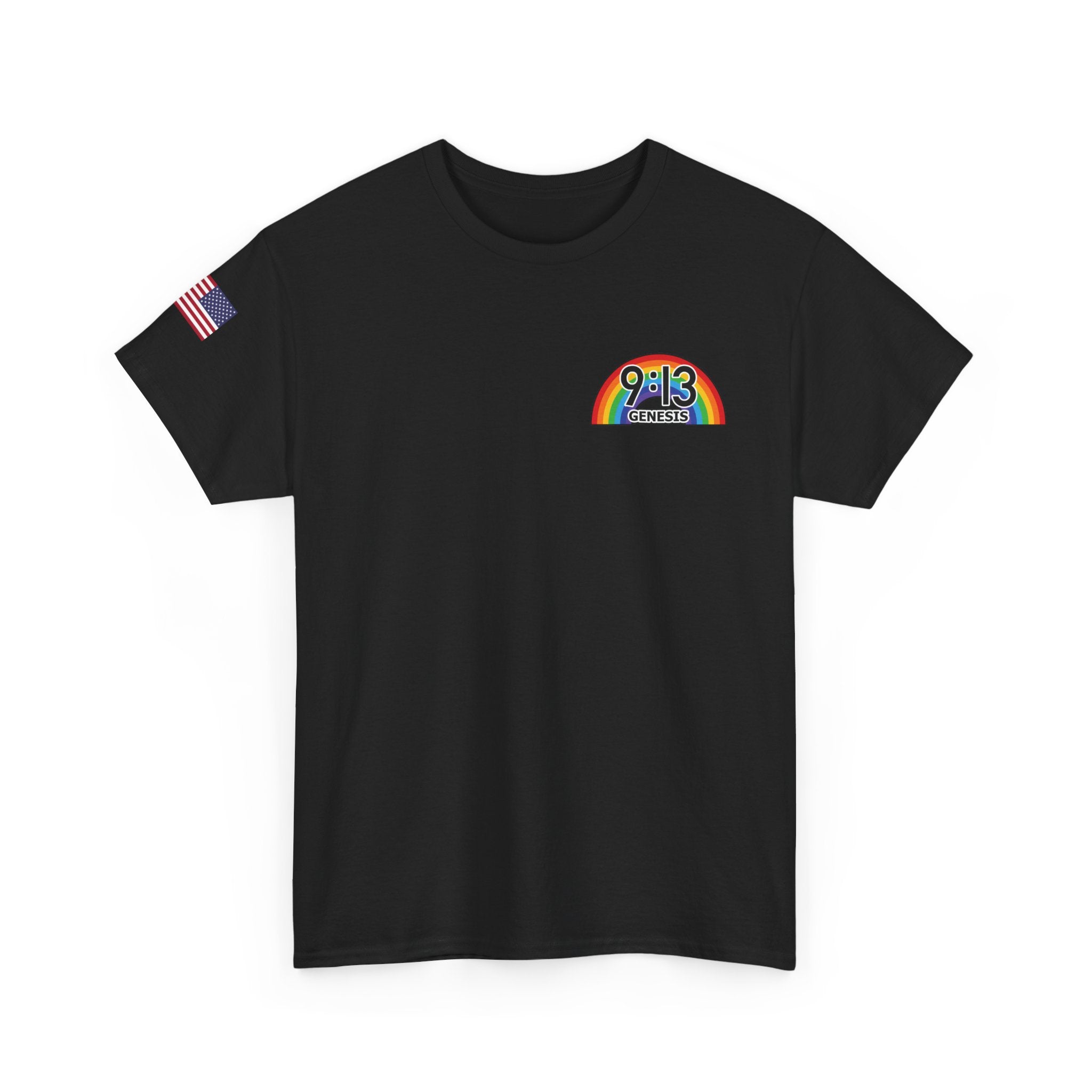 Genesis 9:13 | American Flag T-Shirt