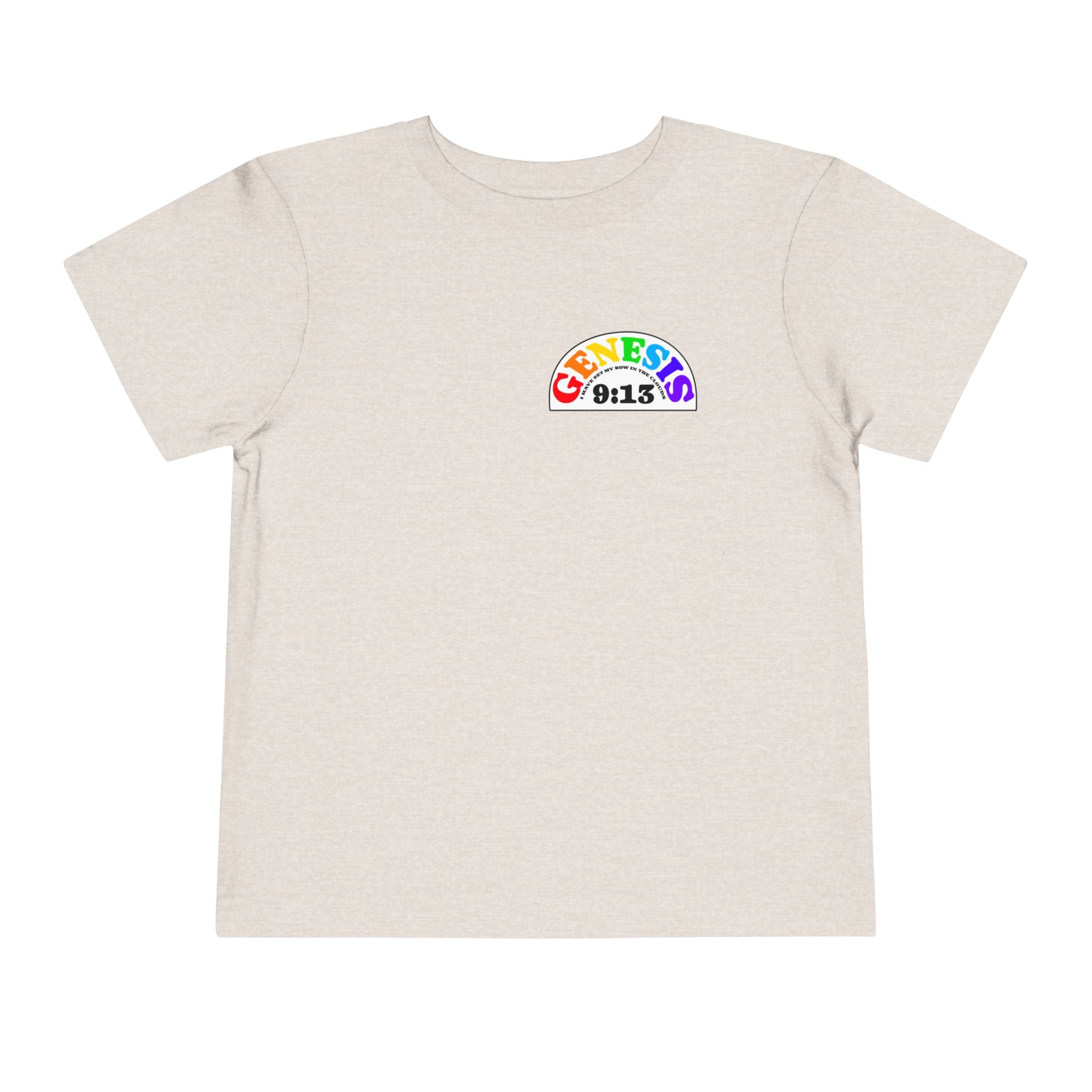 Toddler Tee — Noah’s Ark Genesis 9:13 tshirt