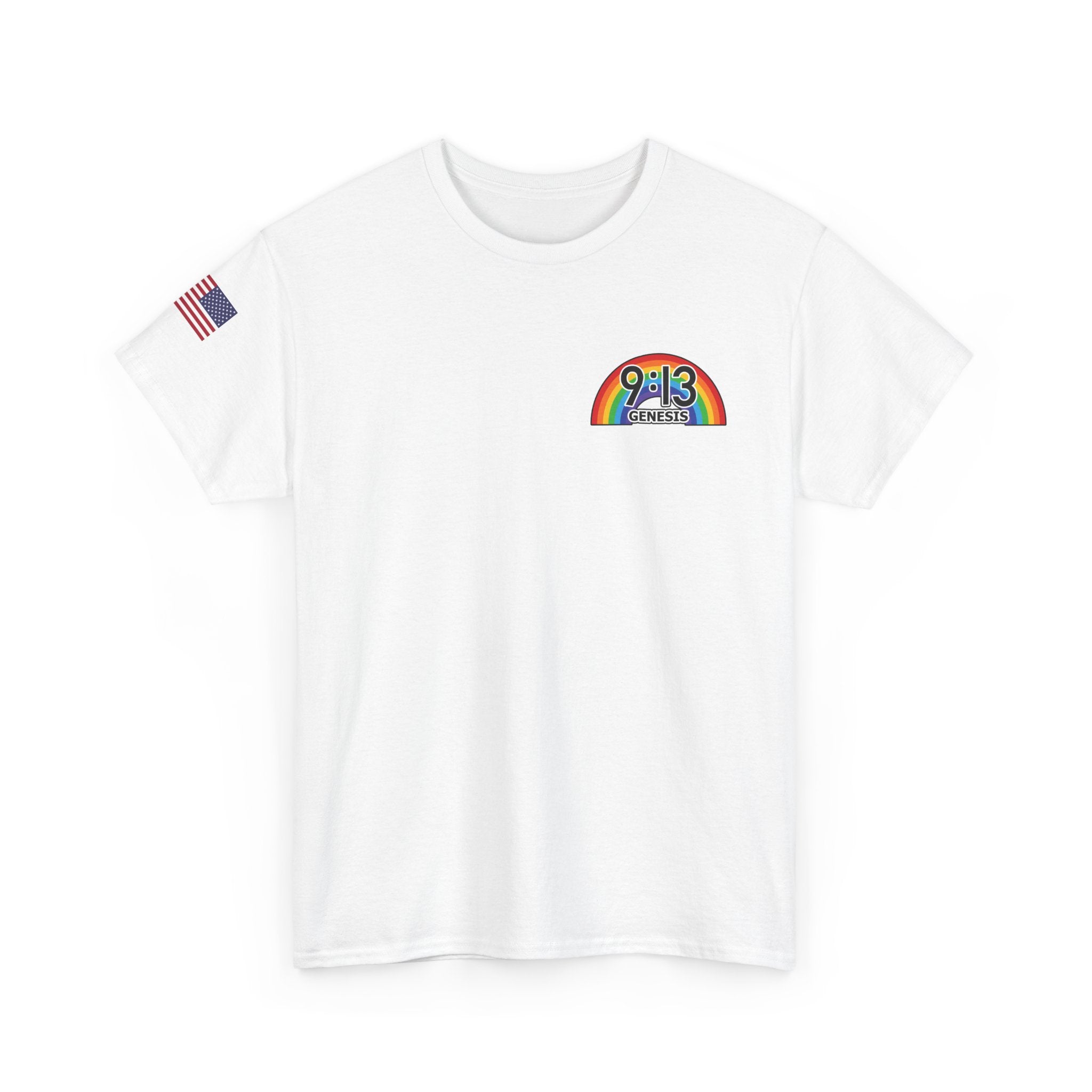 Genesis 9:13 | American Flag T-Shirt