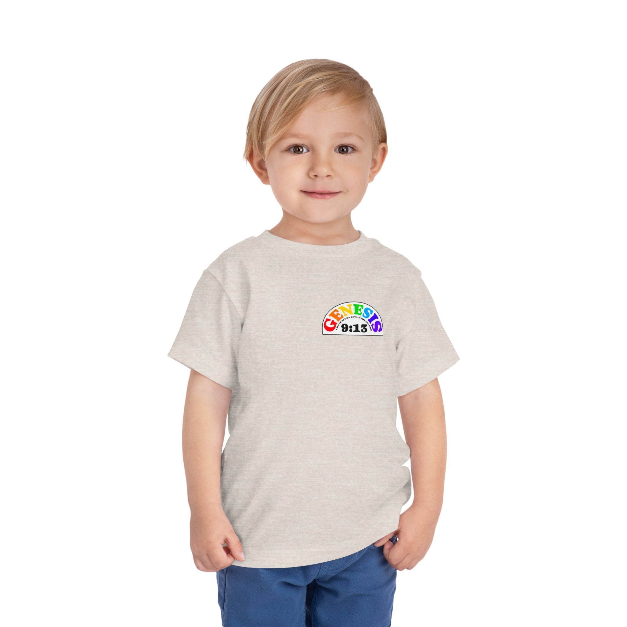 Toddler Tee — Noah’s Ark Genesis 9:13 tshirt